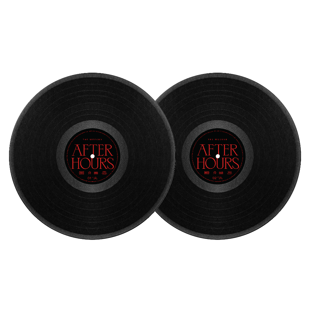 AFTER HOURS 2LP PACKSHOT DISCS