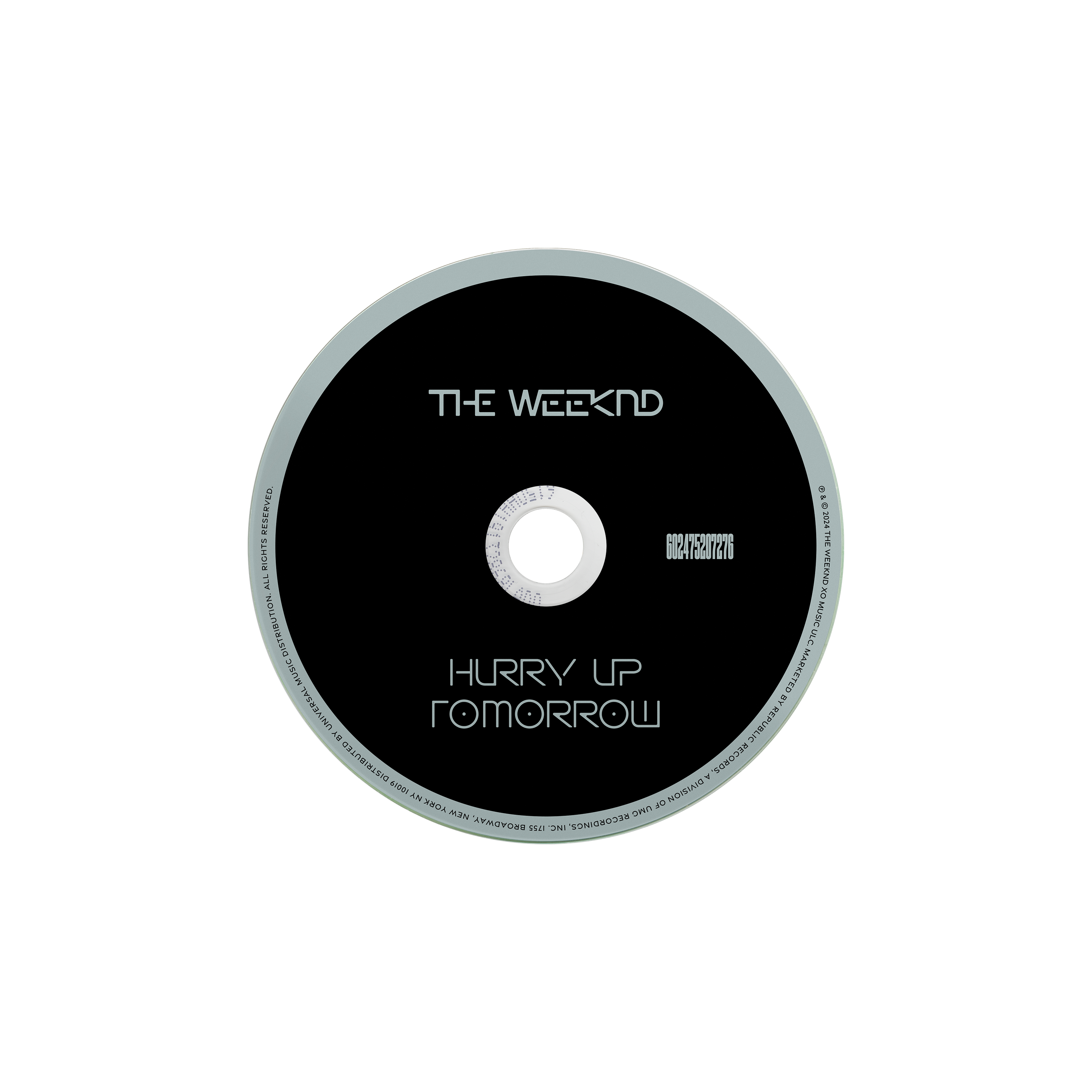 The Weeknd x Sorayama ‘Hurry Up Tomorrow’ Collector’s Edition CD Disc