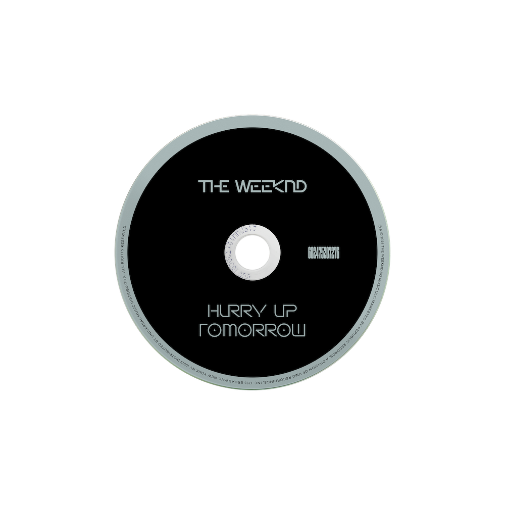 The Weeknd x Sorayama ‘Hurry Up Tomorrow’ Collector’s Edition Signed CD Disc