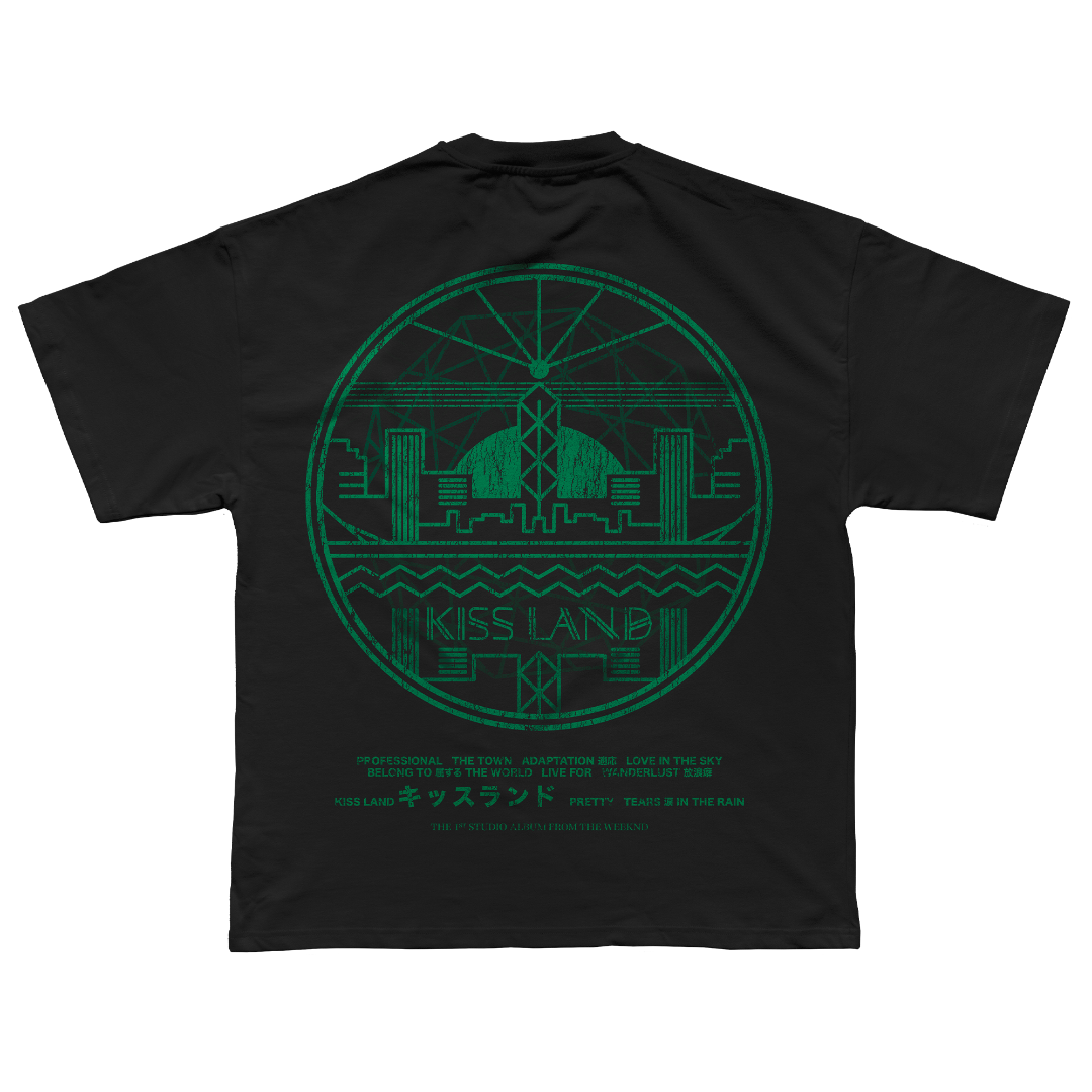 KISS LAND TEE Back