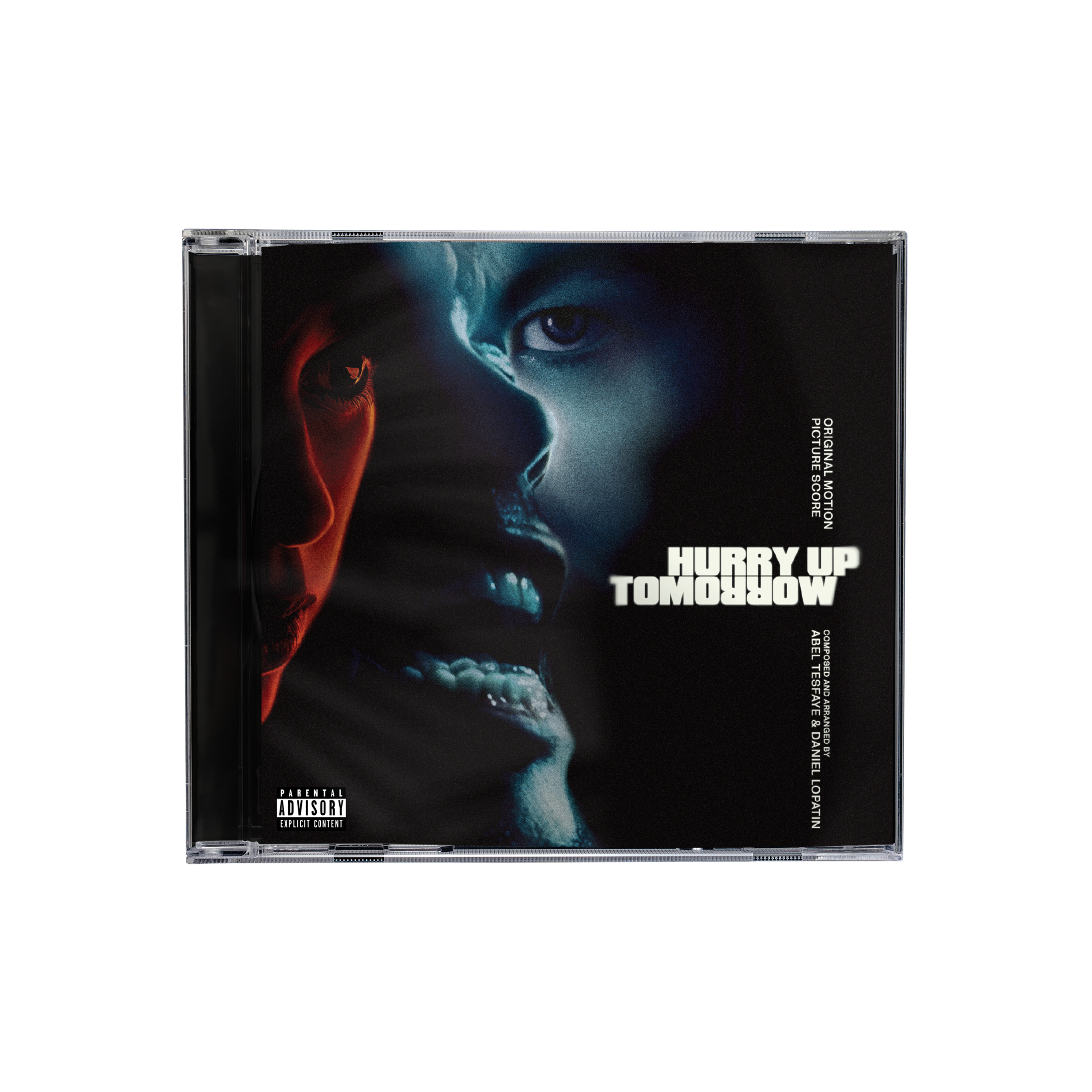 HURRY UP TOMORROW: Original Motion Picture Score CD Front