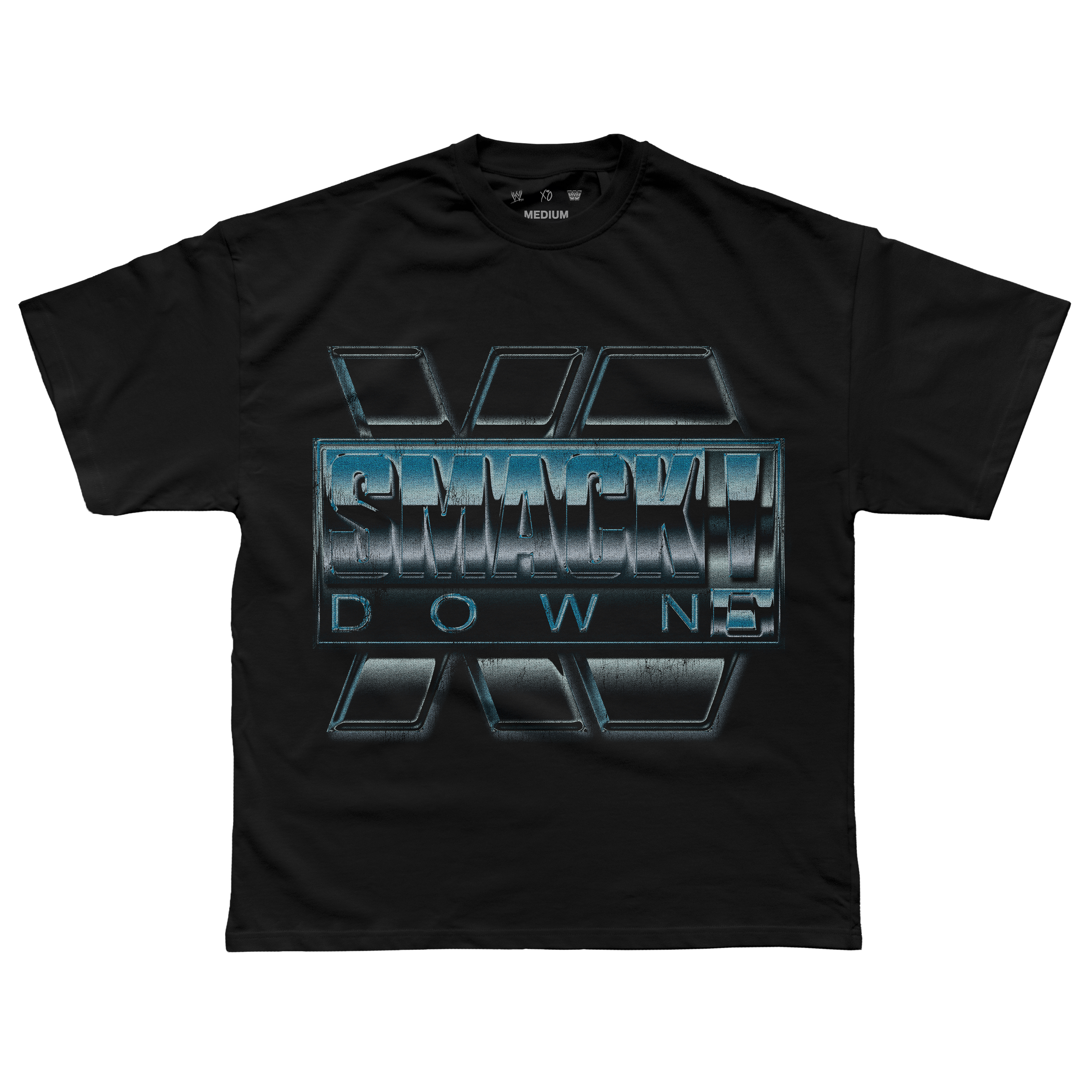 WWE X XO SMACKDOWN TEE Front