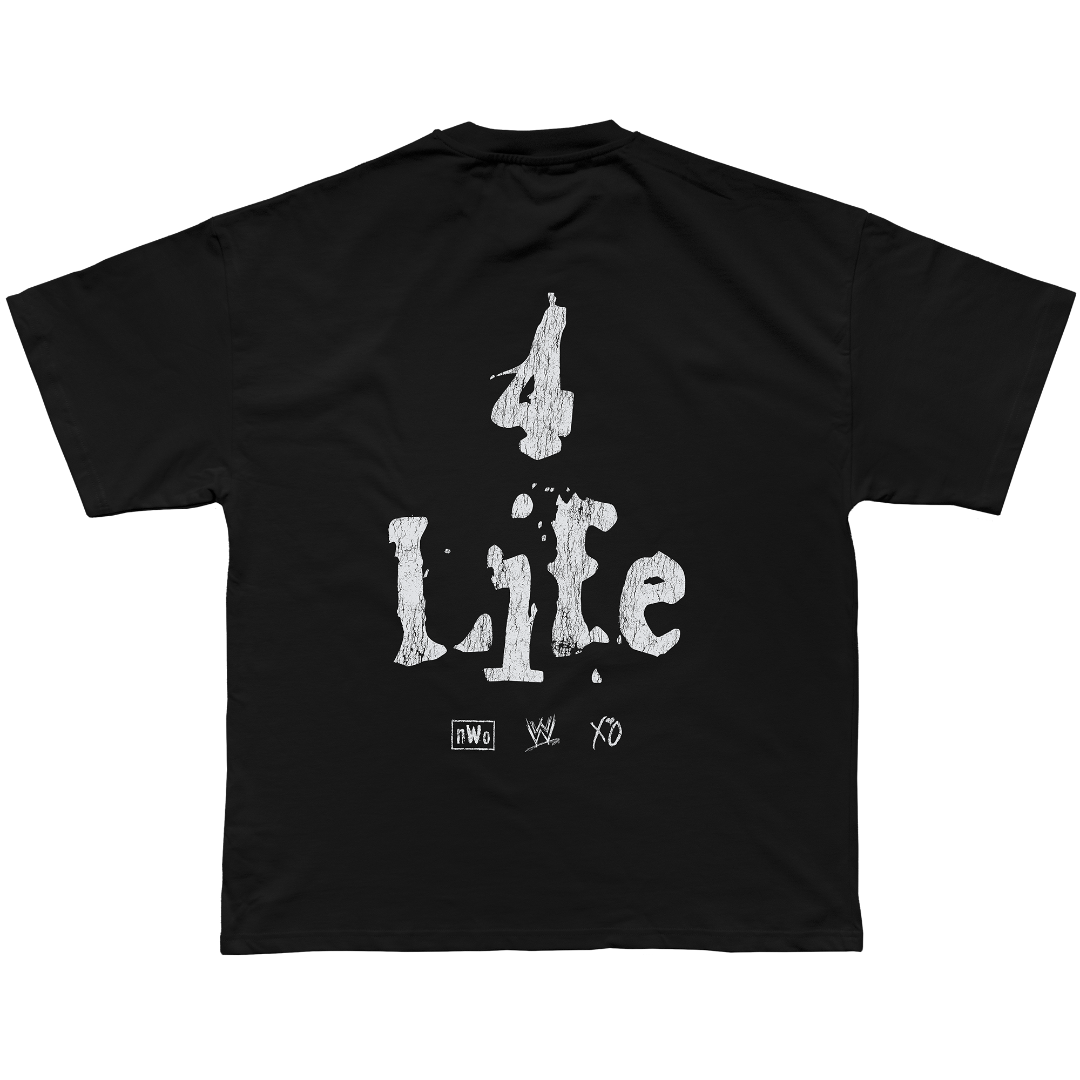 WWE x XO HOLLYWOOD HOGAN TEE back