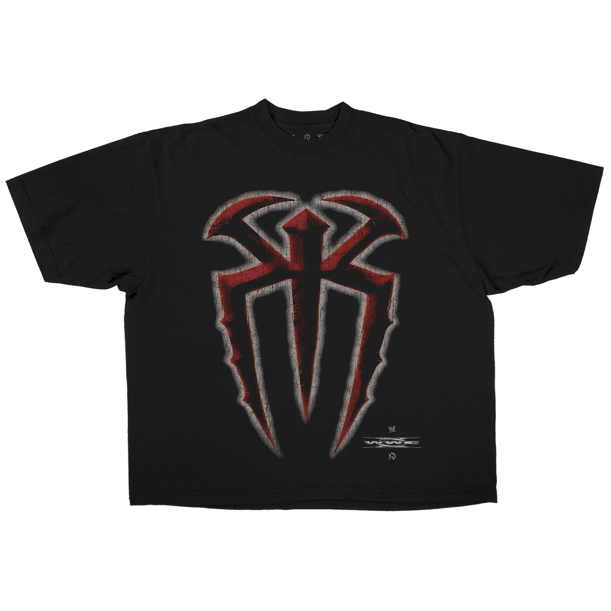 WWE x XO ROMAN REIGNS TEE front