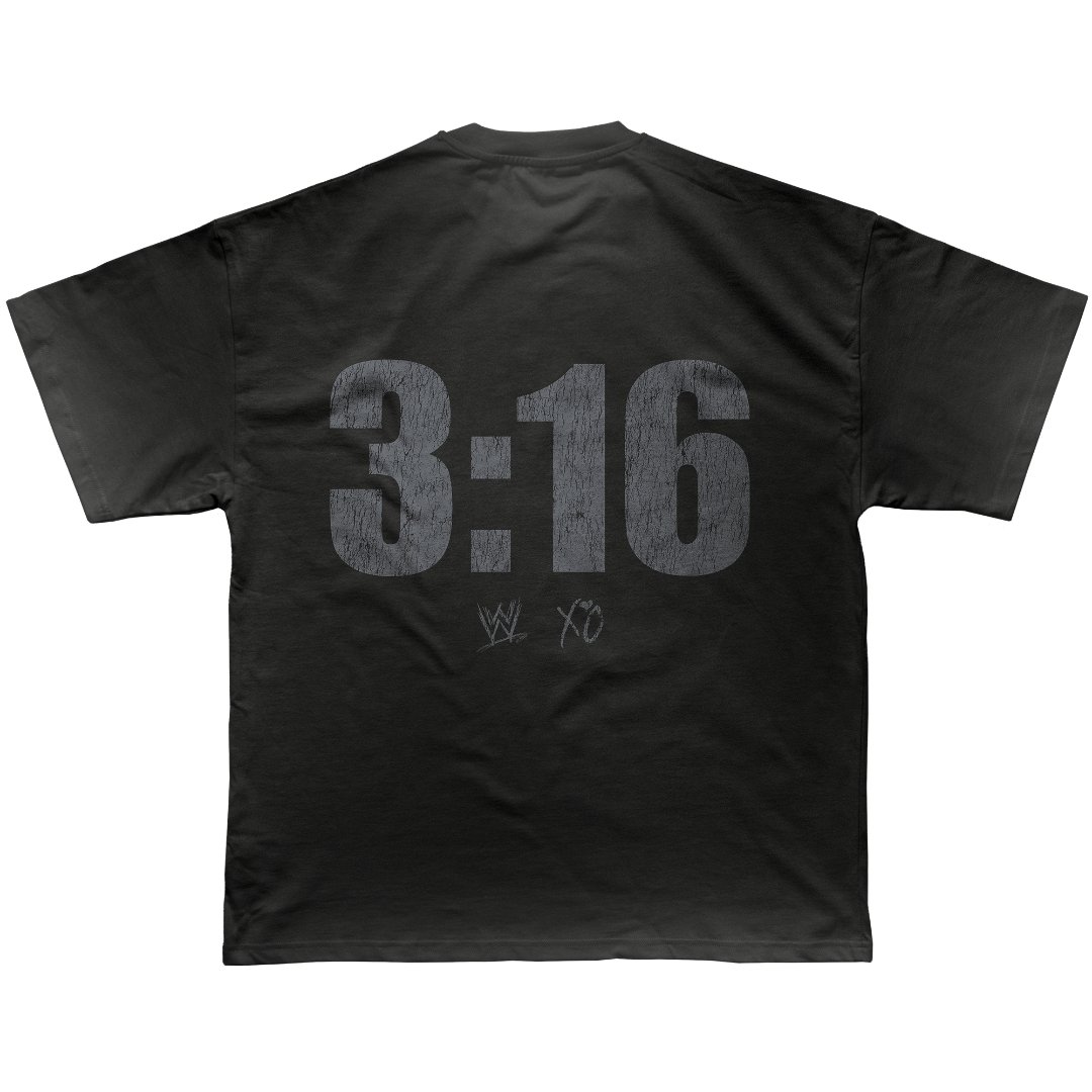 WWE x XO STONE COLD TEE back