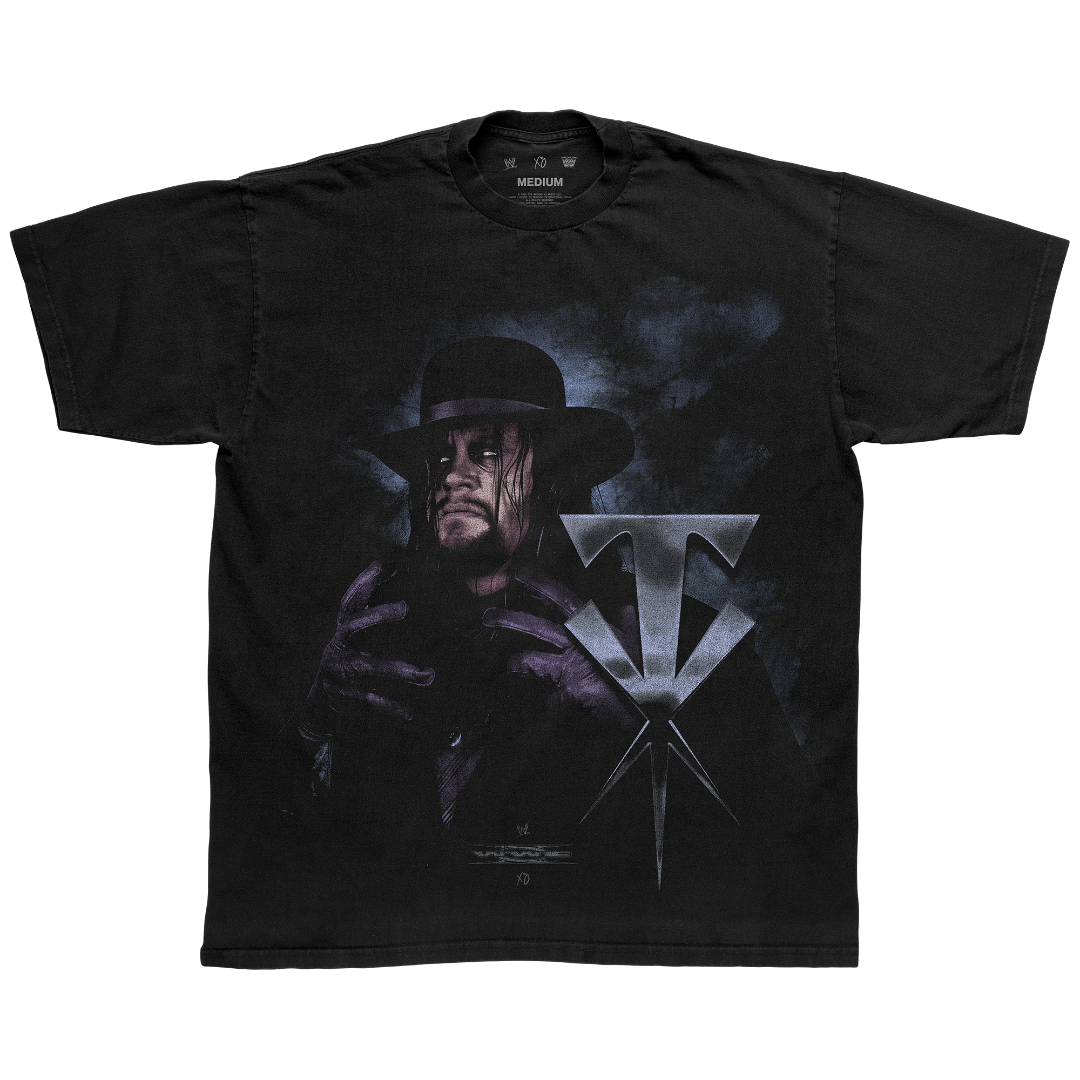 WWE x XO UNDERTAKER TEE front