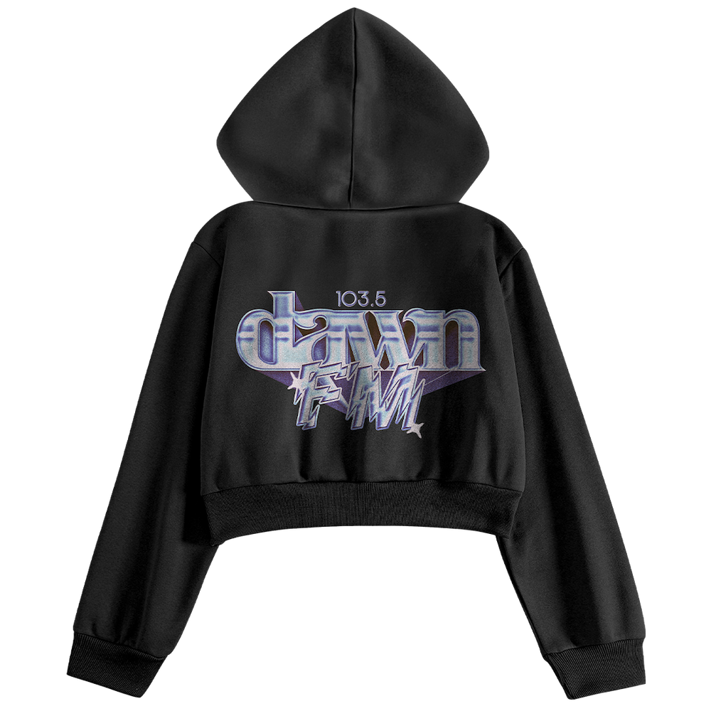 DAWN FM WOMENS ZIP HOODIE Back